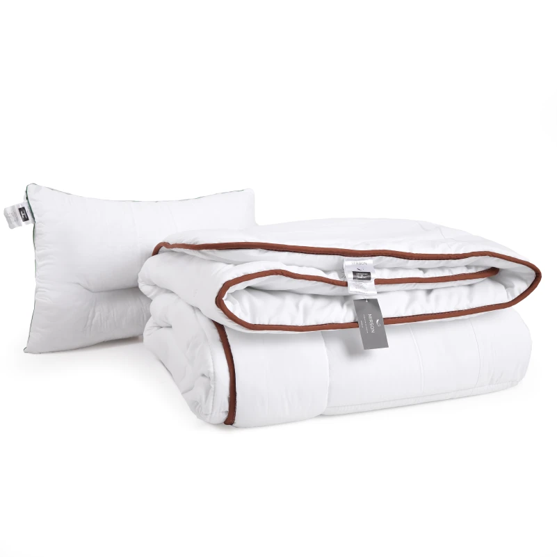 Набор шерсть №9553 "Gold Silk" Wool Зима (Одеяло + подушка) - 2