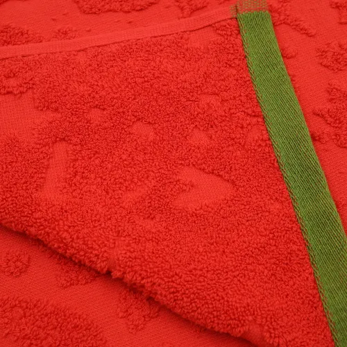 Набір подарункових рушників Т 50*90 + 70*140 "Gold Soft Life Red" - 4