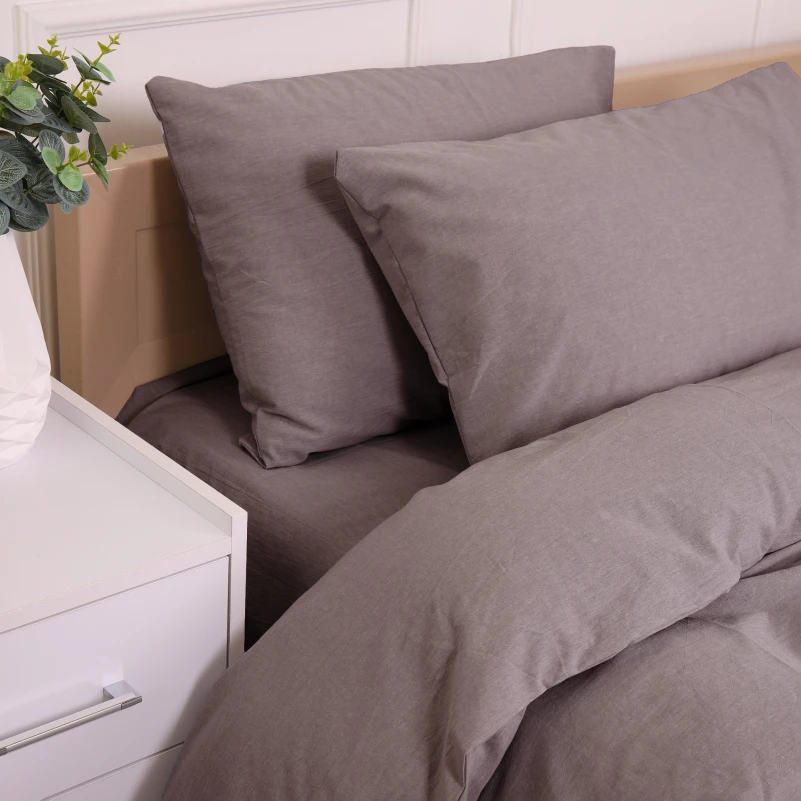 Комплект постельного белья Вареный хлопок 40-0024 "Golden Sunset" - 4