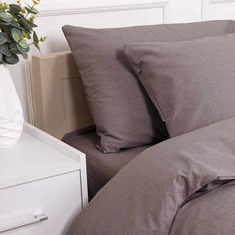 Комплект постельного белья Вареный хлопок 40-0024 "Golden Sunset" - 7