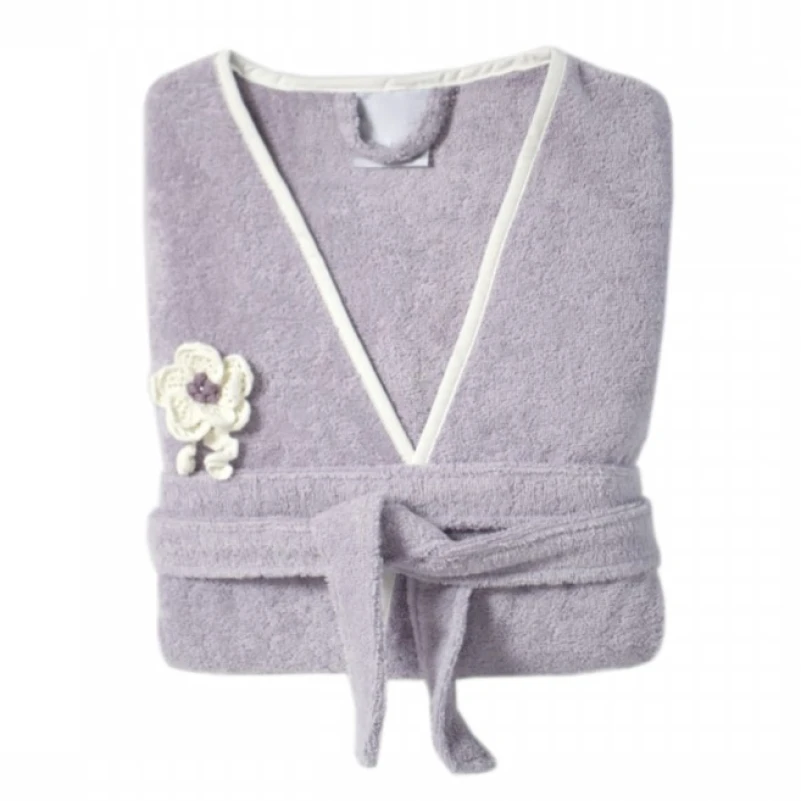 Халат С "Grace Fluffy Robe" purple