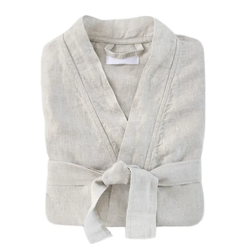 Халат С "Grace Linen Robe" gray