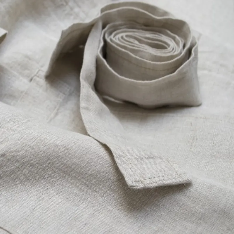 Халат С "Grace Linen Robe" gray - 1