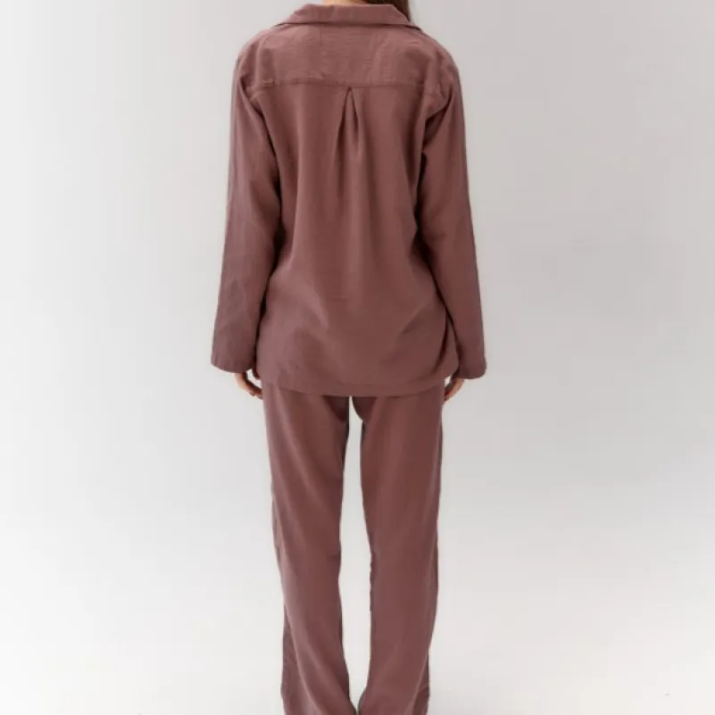 Пижама женская "Graceful Emma" plum - 3