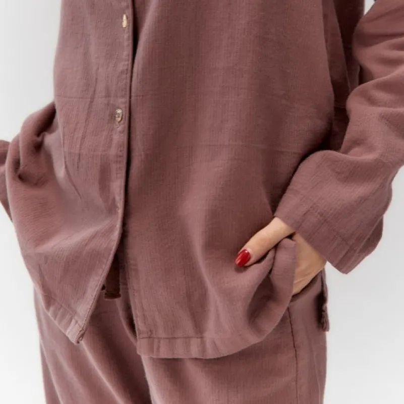 Пижама женская "Graceful Emma" plum - 1