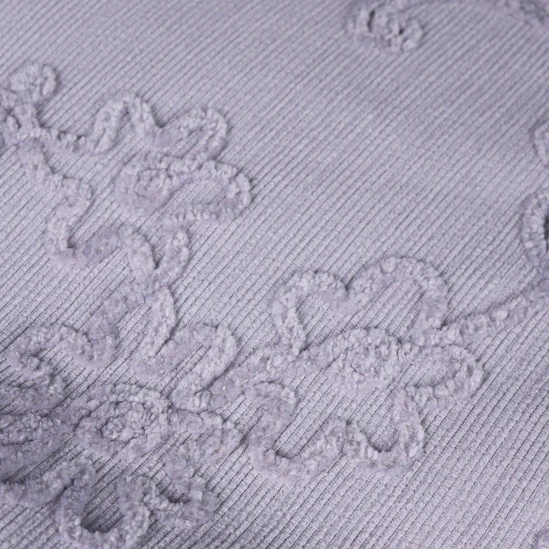 Комплект постільної білизни Сатин ELIT з вишивкою  "Gray depth" - 2