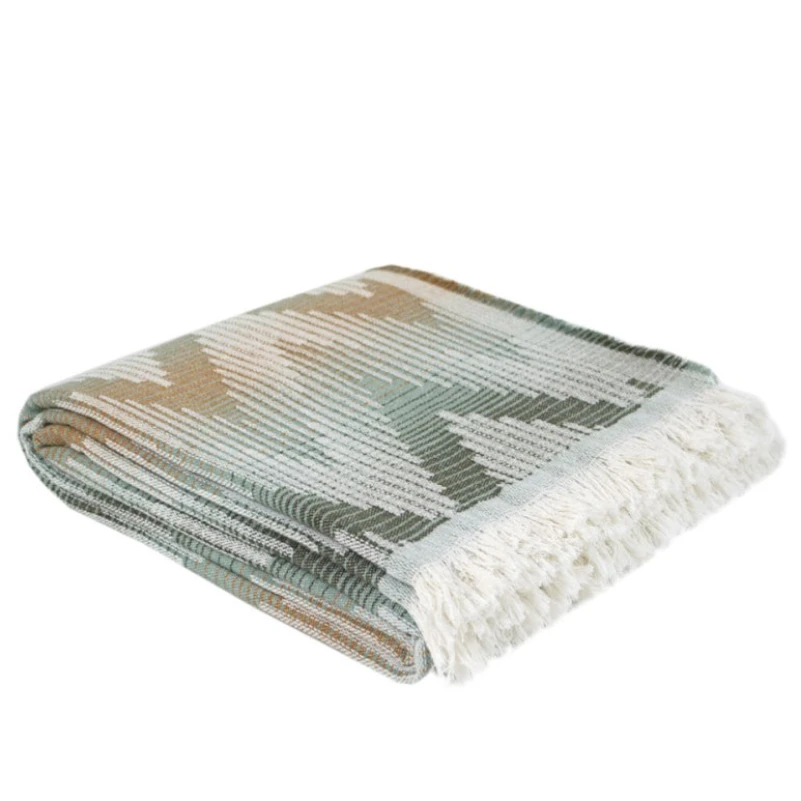 Покривало C №1319 Green/mustard - 3