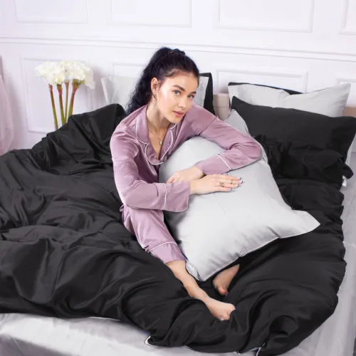 Наволочка Сатин 0251+0055 Greyness - 2