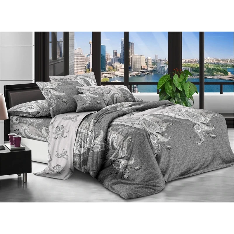 Комплект постельного белья Микрофибра принт 15-0264-1 Henry