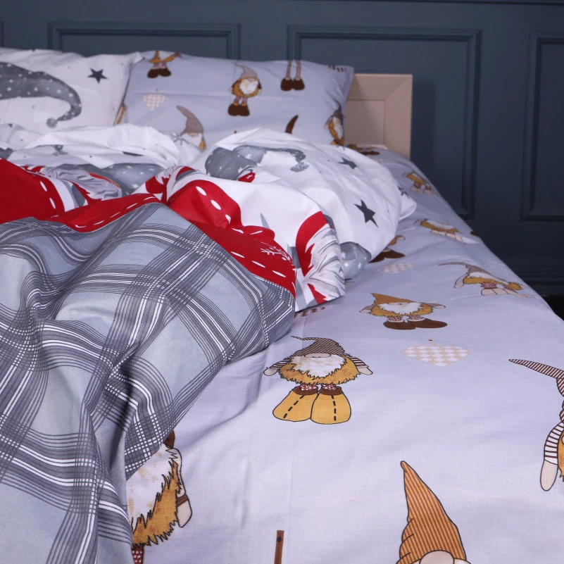 Комплект постільної білизни Бязь 17-0676 Holiday Magic - 1