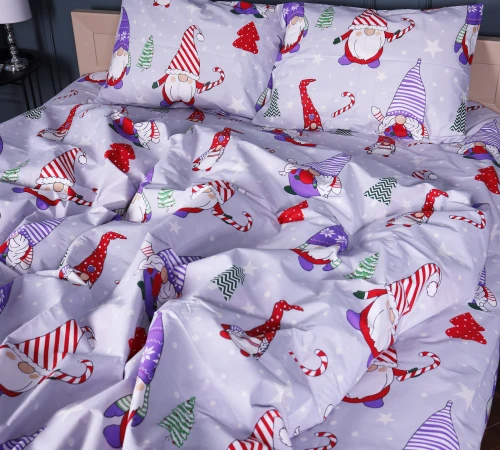 Підковдра Бязь 17-0683 Holly Jolly