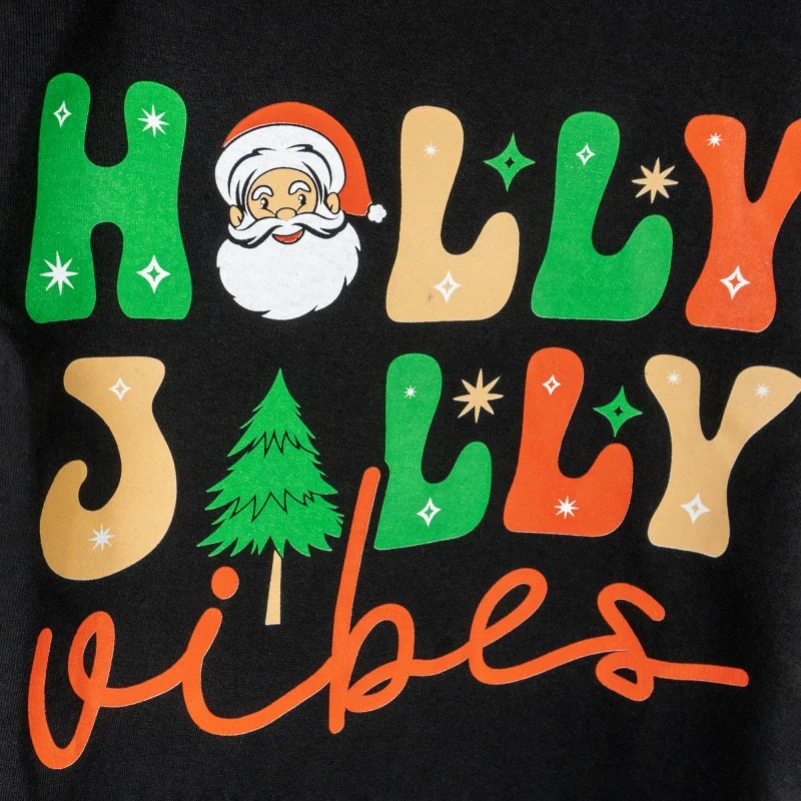 Пижама детская новогодняя "Holly Jolly" - 4