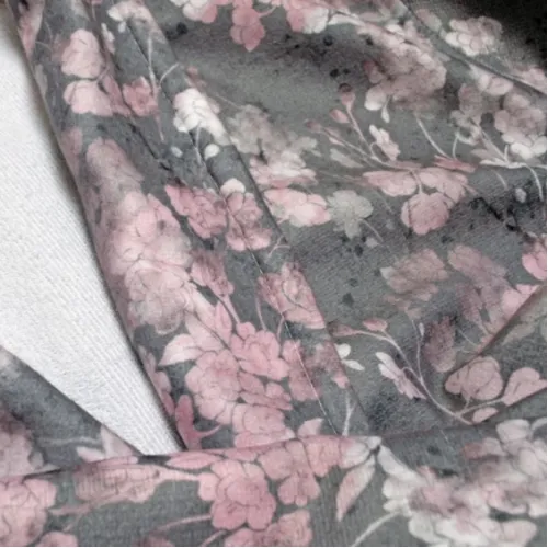 Халат С "Home Robe" pink flowers - 4