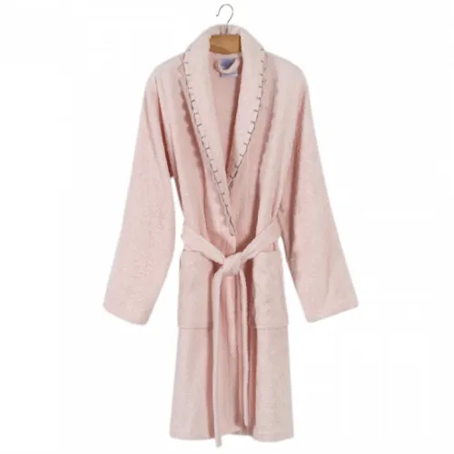 Халат С "Home Terry Robe" pink - 2