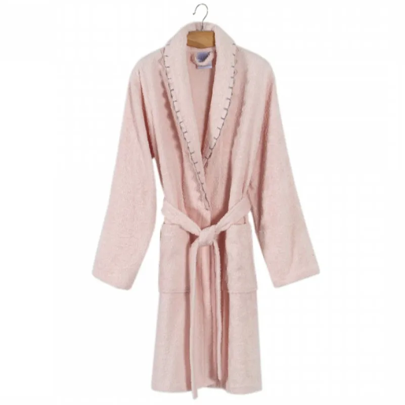Халат С "Home Terry Robe" pink - 1