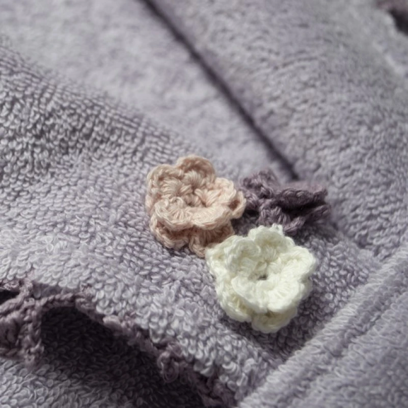 Халат С "Home Terry Robe" purple - 2