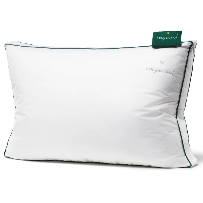 Подушка пуховая Imperial Delight 100% пух Imperial class мако-батист (средняя) - 15