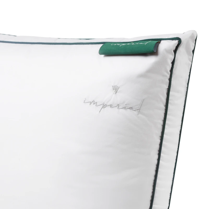 Подушка пуховая Imperial Delight 100% пух Imperial class мако-батист (средняя) - 13