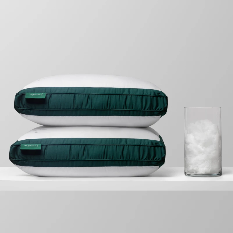 Подушка пуховая Imperial Satin Luxe 100% пух Imperial class сатин (средняя) - 9