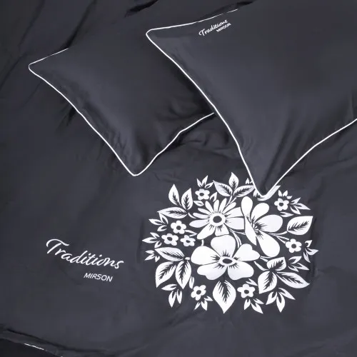 Наволочка Сатин 0240 Iron grey "Traditions"