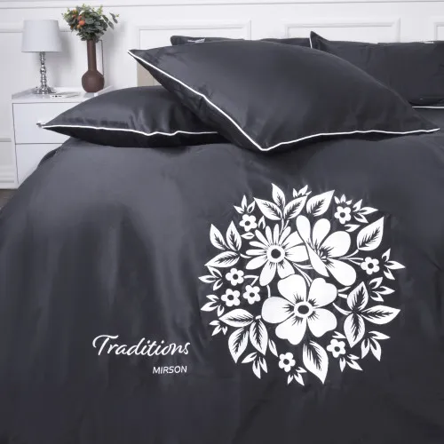 Підковдра Сатин 0240 Iron grey "Traditions" - 2