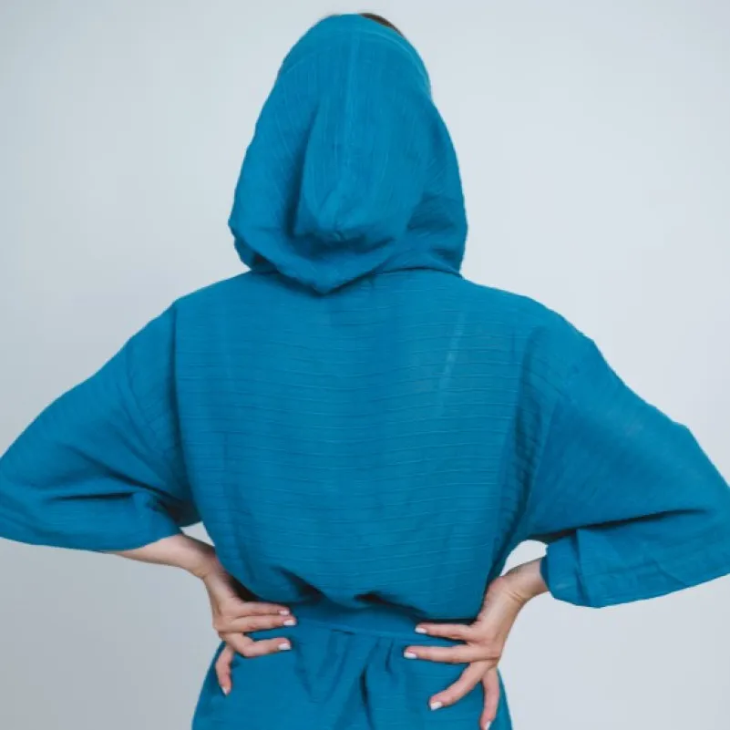 Халат С "Isabella Night Robe" blue - 3