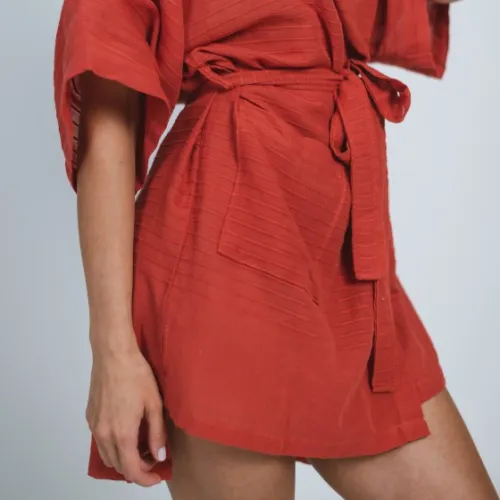 Халат С "Isabella Night Robe" brick - 4