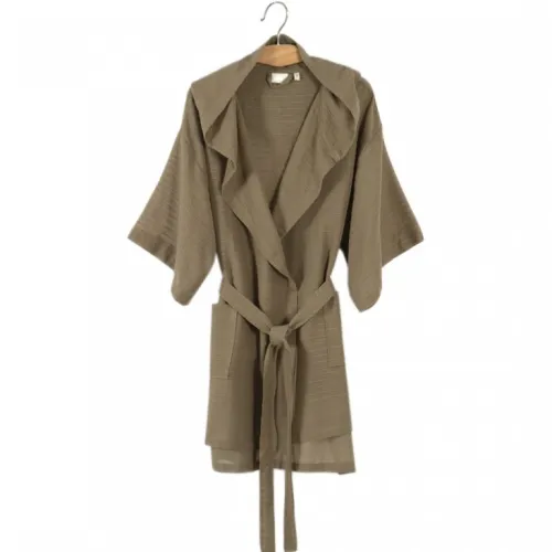Халат С "Isabella Night Robe" khaki - 2