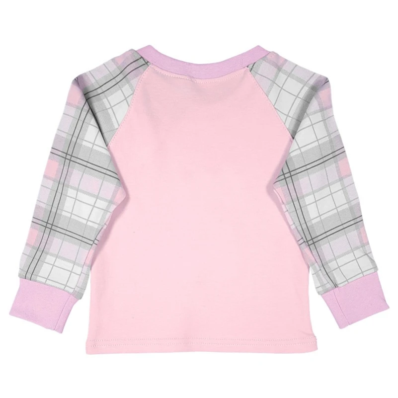 Пижама детская трикотажная для девочек "Kitten" pink - 3