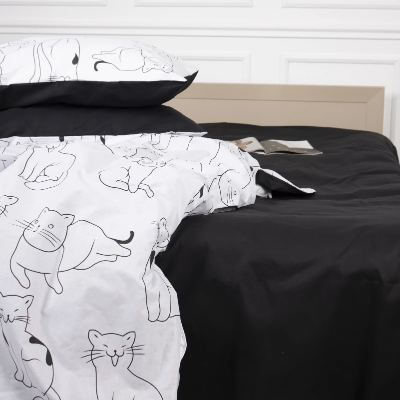 Комплект постільної білизни MirSon Ranforce Elite 17-0620 Lazy cat - 2