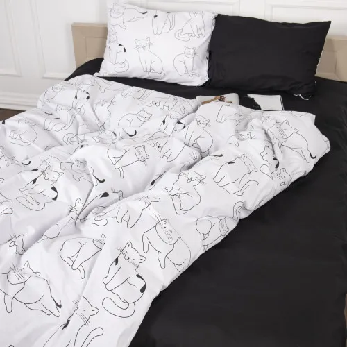 Підковдра Бязь 17-0620 Lazy cat - 2