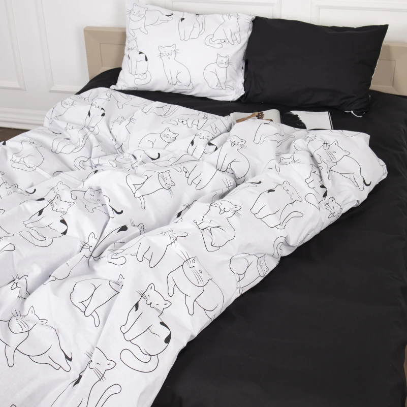 Постільна білизна Бязь 17-0620 Lazy cat - 5