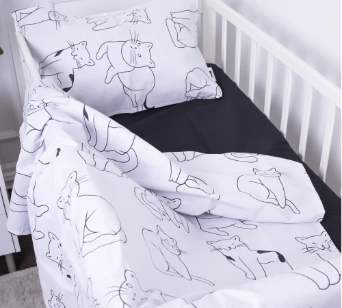 Детское постельное белье Бязь Kids Time 17-0620 Lazy cat