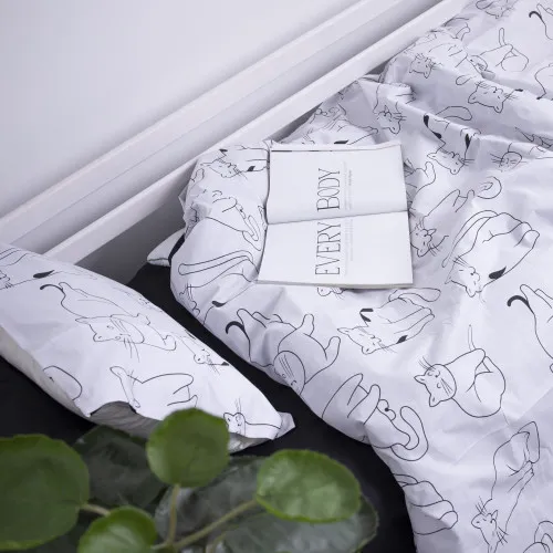 Подростковое постельное белье Бязь Kids Time17-0620 Lazy cat - 2