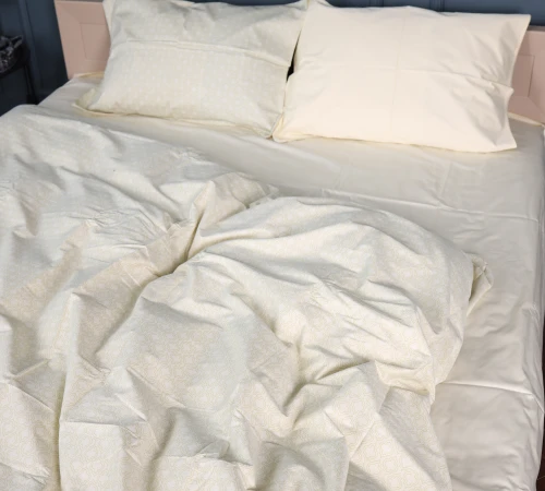 Простынь Сатин 22-1388 Lemon Geometry - 2