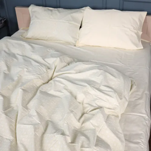 Простирадло Сатин 22-1388 Lemon Geometry - 2