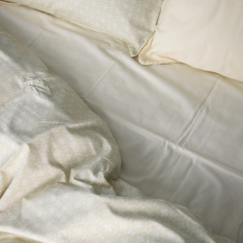 Комплект постельного белья Сатин 22-1388 Lemon Geometry - 3