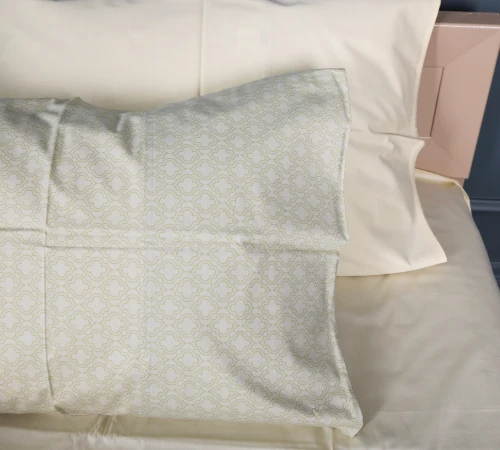 Наволочка Сатин 22-1388 Lemon Geometry