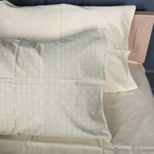 Наволочка Сатин 22-1388 Lemon Geometry