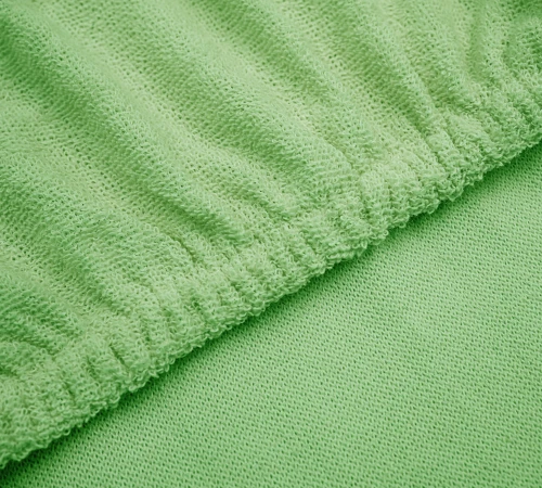 Простынь на резинке К Terry Line "Lettuce" - высота 25 см