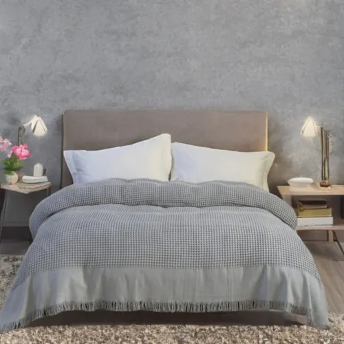 Покривало C №1329 Light gray