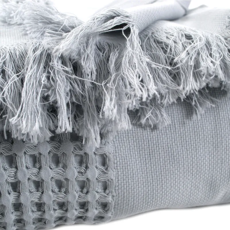 Покривало C №1329 Light gray - 3