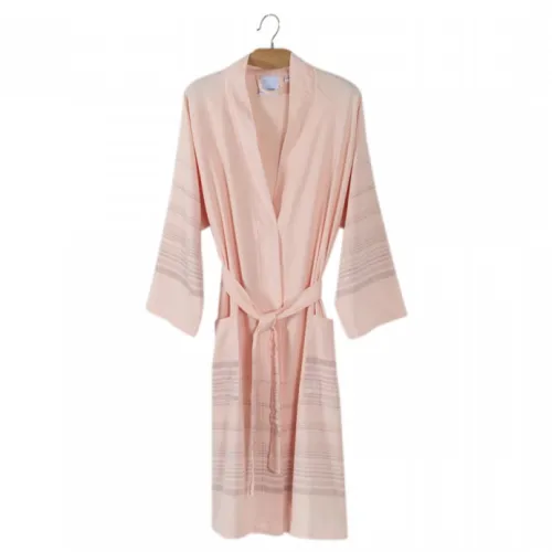 Халат С "Lily Soft Robe" salmon - 2