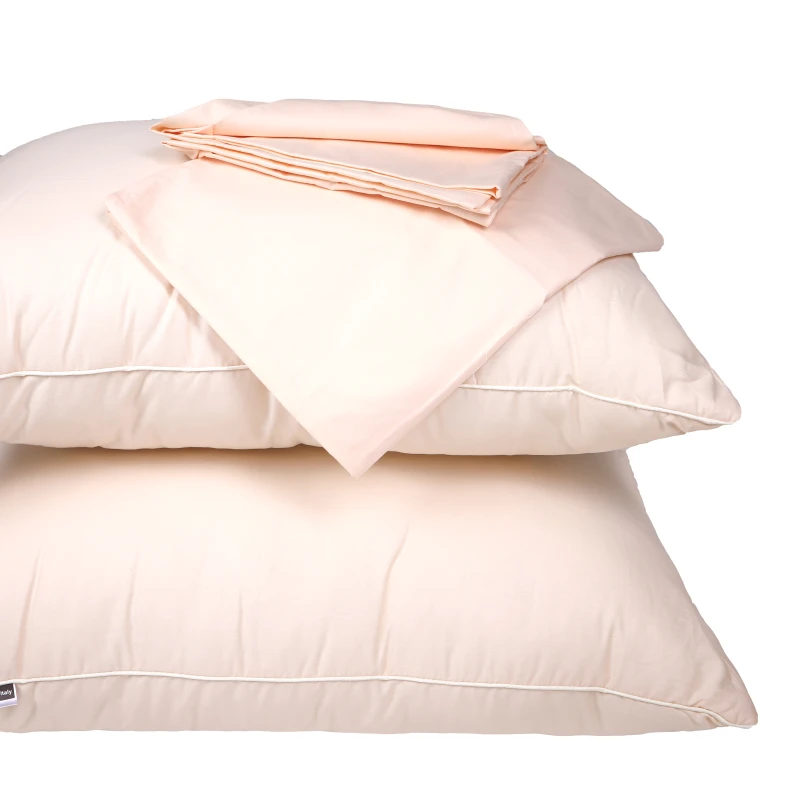 Летний постельный комплект №2963 Line Satin Light Pro 10-016 Creamy "Modal" (одеяло + 2 наволочки) - 8