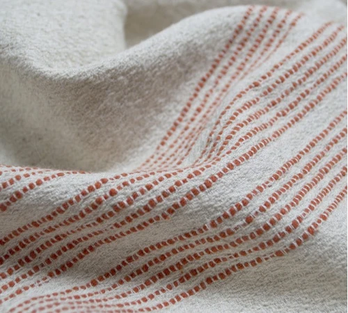 Полотенце С "Line border red" - 2
