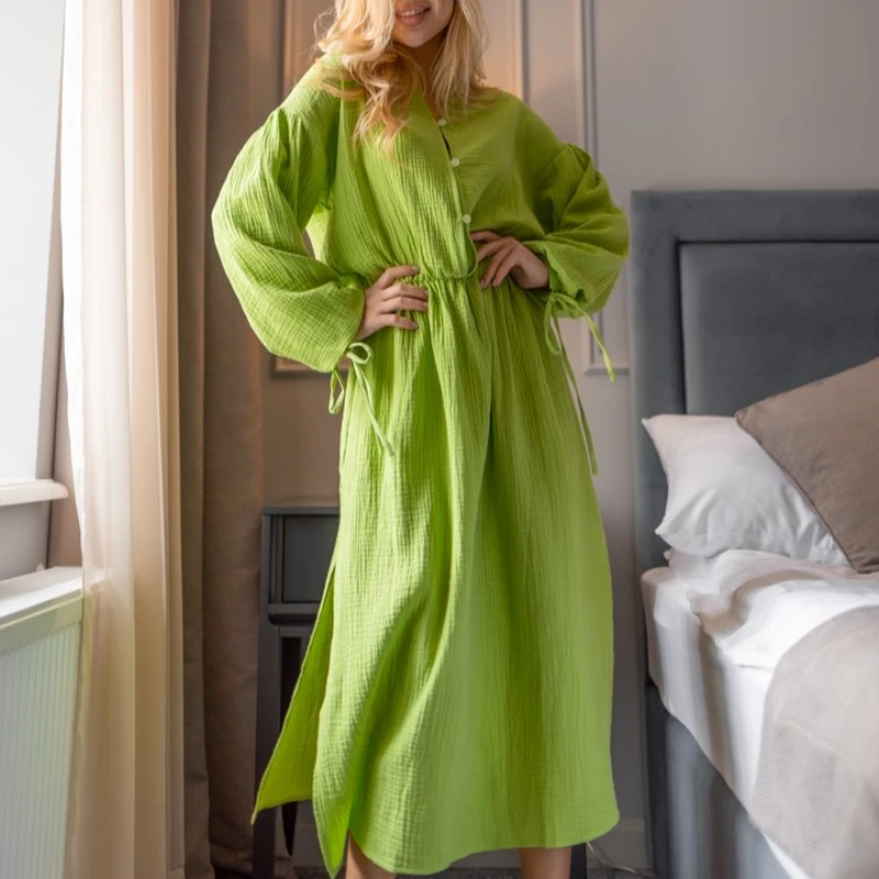 Ночная рубашка "Linnea" green - 3