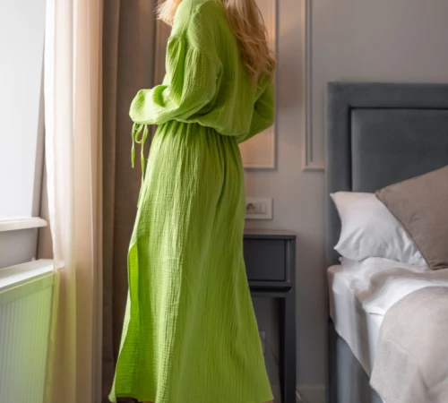 Ночная рубашка "Linnea" green - 2