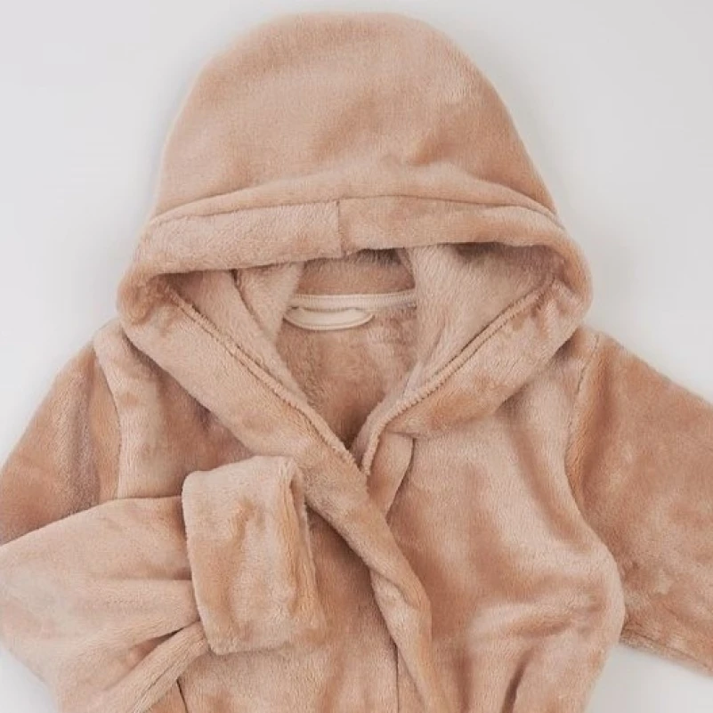  Халат детский утепленный "Little Cloud" coffee - 2