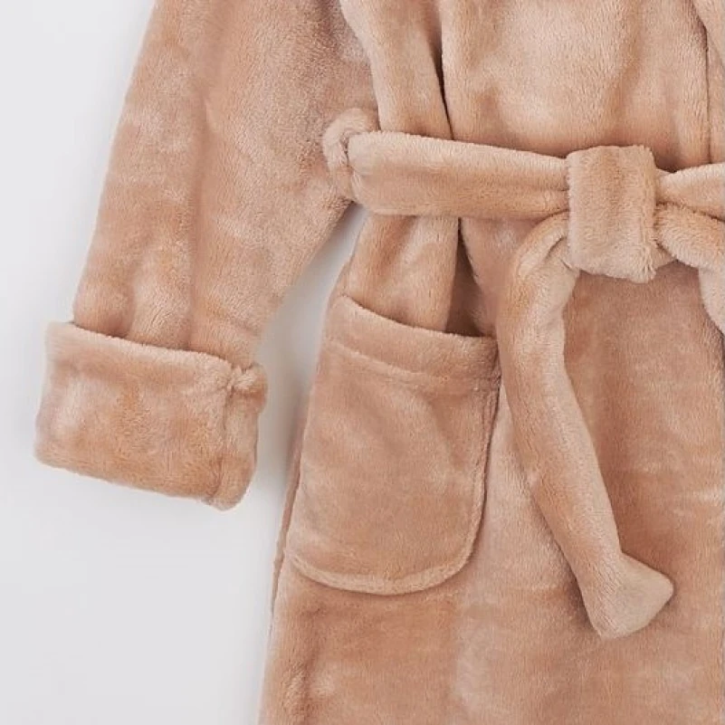  Халат детский утепленный "Little Cloud" coffee - 3