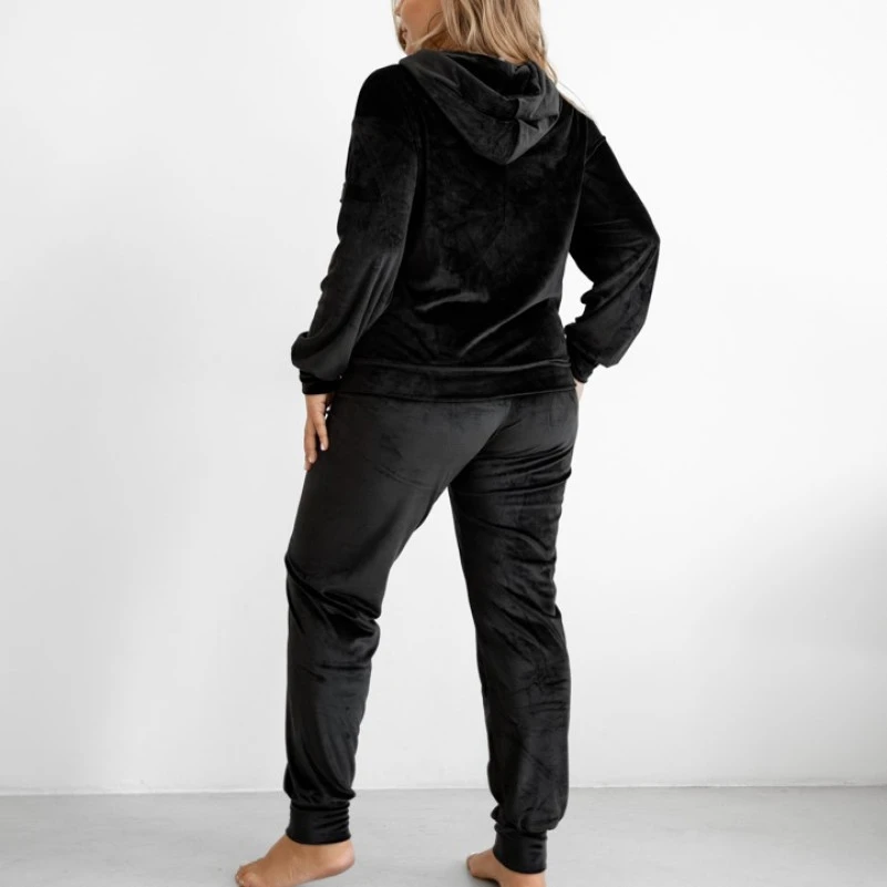 Жіночий домашній костюм "Liv" black - 1